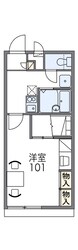 レオパレス颯の物件間取画像